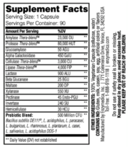 Alternative view of Digest Gold - Plus Probiotics - 90 capsules