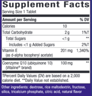 Alternative view of SMART Q10 CoQ10 Orange 100 mg 30 chew
