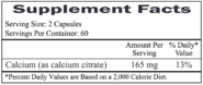 Alternative view of Calcium Citrate 165 mg 120 caps