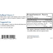 Buffered Vitamin C Capsules - 120 capsules - Image 2