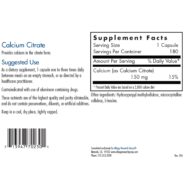 Alternative view of Calcium Citrate 150mg - 180 capsules