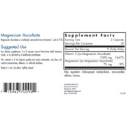 Alternative view of Magnesium Ascorbate - 100 capsules