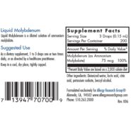 Alternative view of Molybdenum (Liquid) - 1 ounce