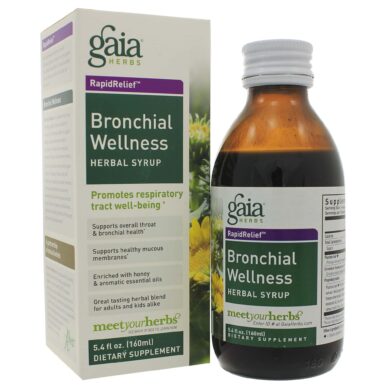 Bronchial Wellness Herbal Syrup - 5.4 ounces