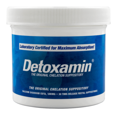 DETOXAMIN 1500MG EDTA SUPPOSITORIES ORIGINAL 30ct