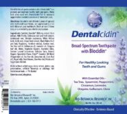 Alternative view of Dentalcidin Broad Spectrum Toothpaste with Biocidin 3 oz.