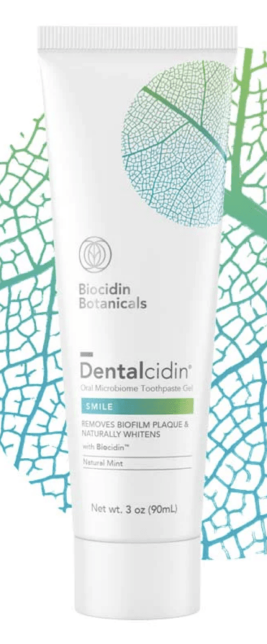 Dentalcidin Broad Spectrum Toothpaste with Biocidin 3 oz.