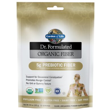 Dr. Formulated ORGANIC FIBER (Unflavored) - 6.8 ounces