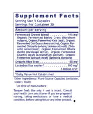 Fermented Greens, Premier - 150 capsules - Image 3