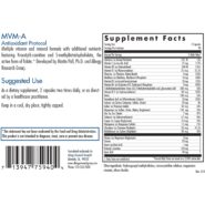 MVM-A Antioxidant Protocol - 180 capsules - Image 2