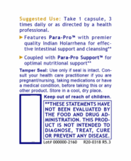 ParaStat - 60 capsules - Image 3