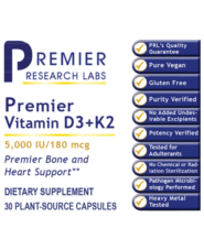 Premier Vitamin D3+K2 (30 Caps) - Image 4