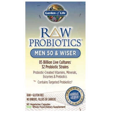 RAW Probiotics Men 50 and Wiser - 90 capsules