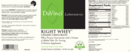 Alternative view of Right Whey Chocolate 30 serv