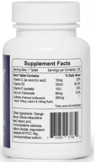 Alternative view of Luteolin Complex 200 mg Supplement - 120 Chewable tablets