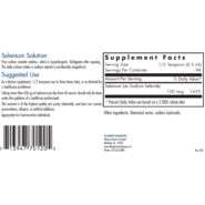 Alternative view of Selenium Solution - 8 ounces