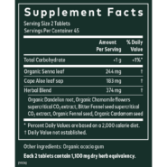 Alternative view of Natural Laxative Tablets - 90 tablets