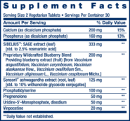 Alternative view of Cognitex Elite Pregnenolone - 60 vegtabs