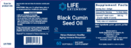 Alternative view of Black Cumin Seed Oil - 60 softgels