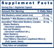 Blueberry Extract - 60 vegcaps - Image 3
