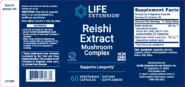 Reishi Extract - 60 vcaps - Image 3