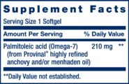 Alternative view of Provinal Omega-7 - 30 softgels
