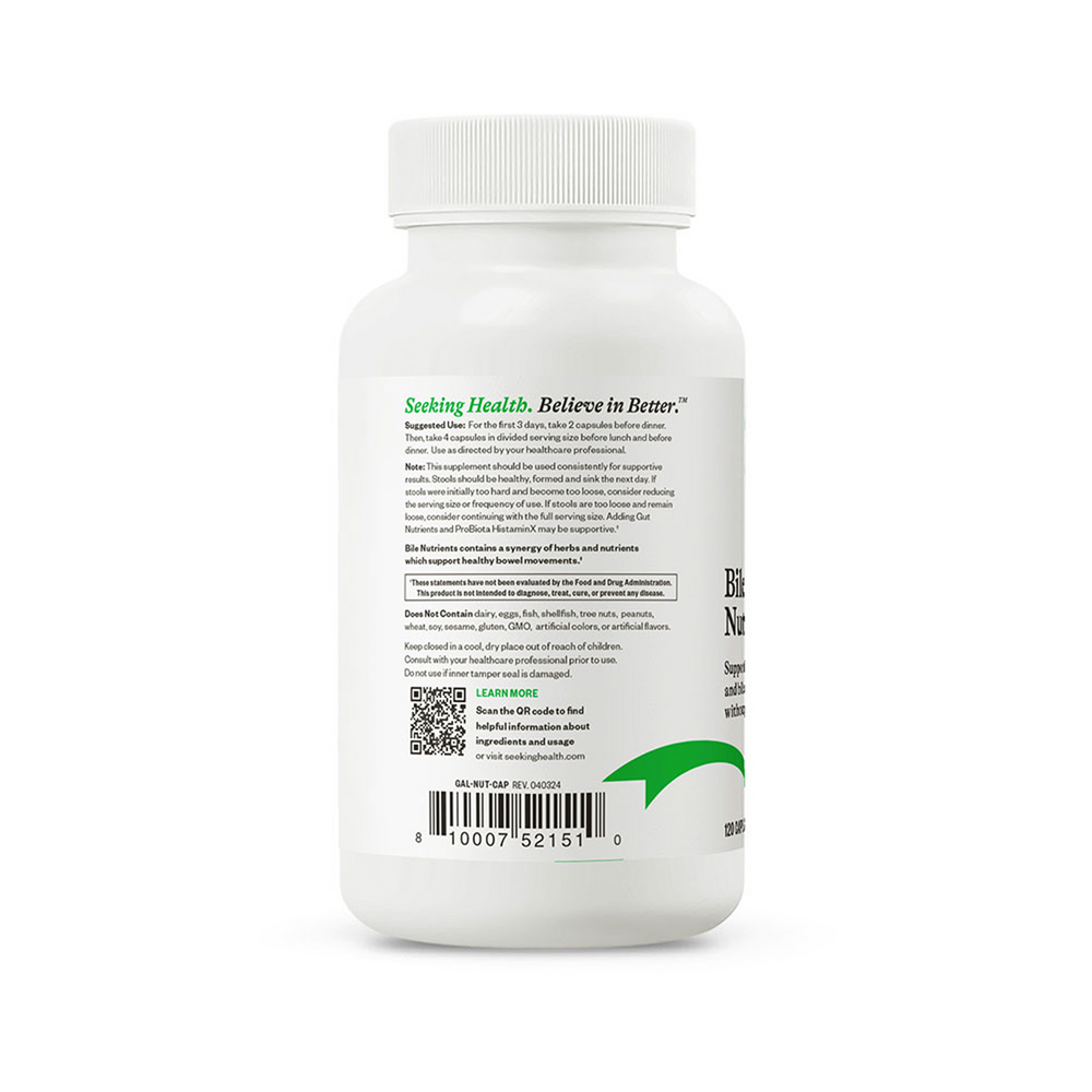 Bile Nutrients 120 caps - Image 3
