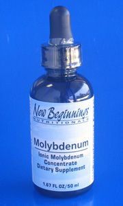 Alternative view of Liquid Molybdenum, Ionic Concentrate (60 ml)