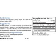 Alternative view of Lumbrokinase Circulatory Systemic Enzymes - 30 capsules