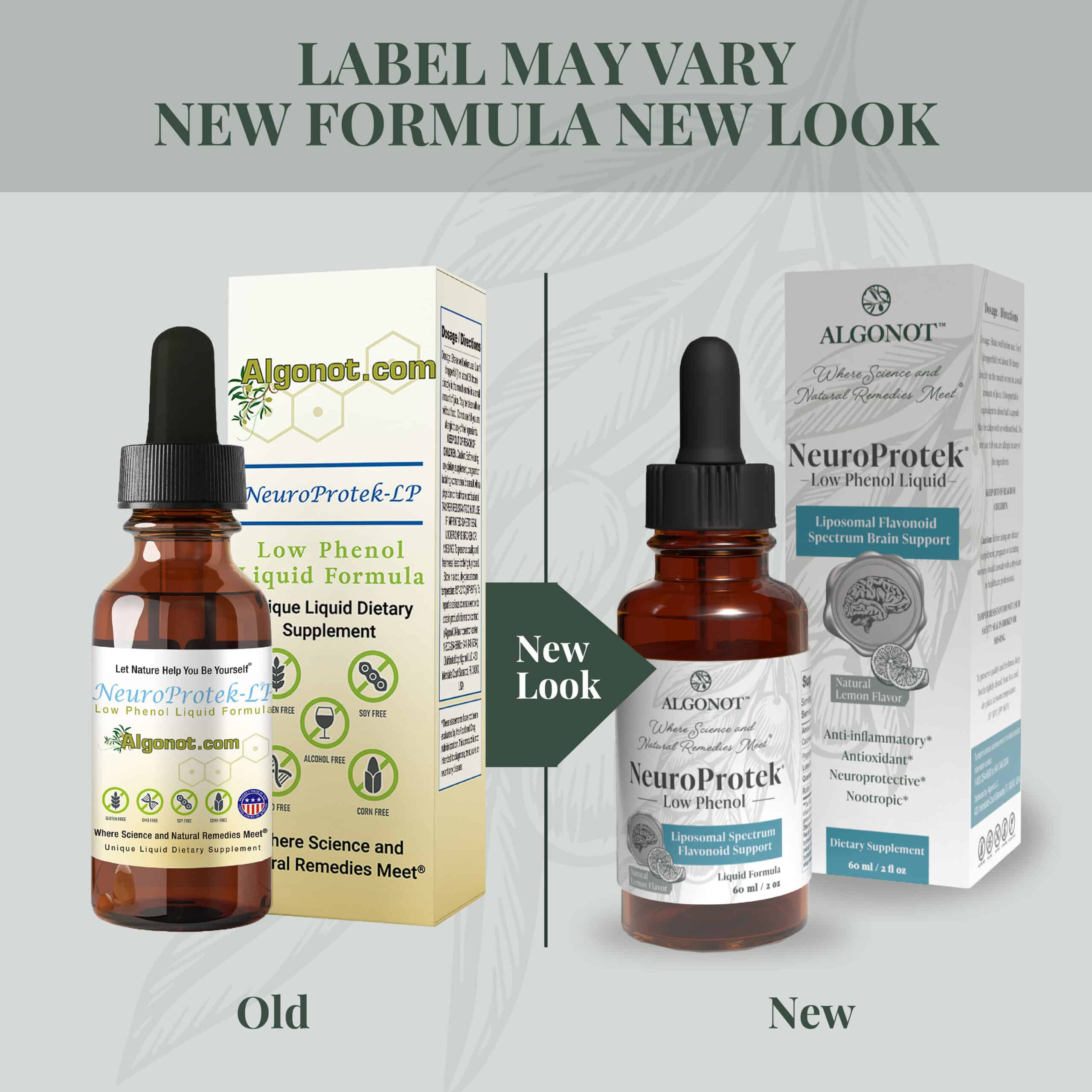 NeuroProtek Low Phenol Liquid (Natural Lemon Flavor) - 60ml - Image 2
