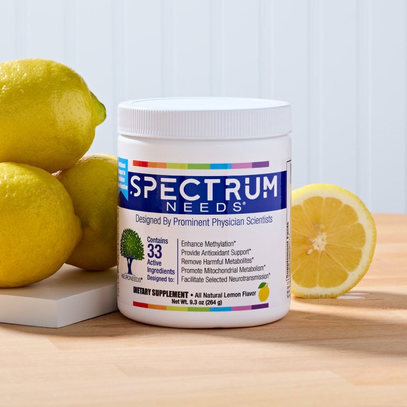 SpectrumNeeds (Lemon Flavor) - 9.3oz (264 grams)