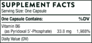 Alternative view of Pyridoxal 5'-Phosphate - 180 capsules