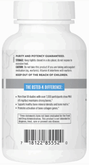 Osteo-K - 180 capsules - Image 3