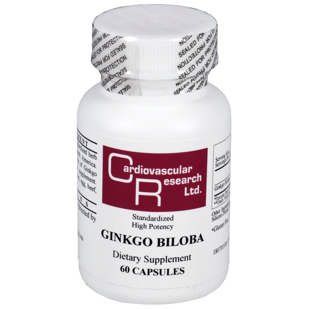 Ginkgo Biloba 120mg - 60 capsules