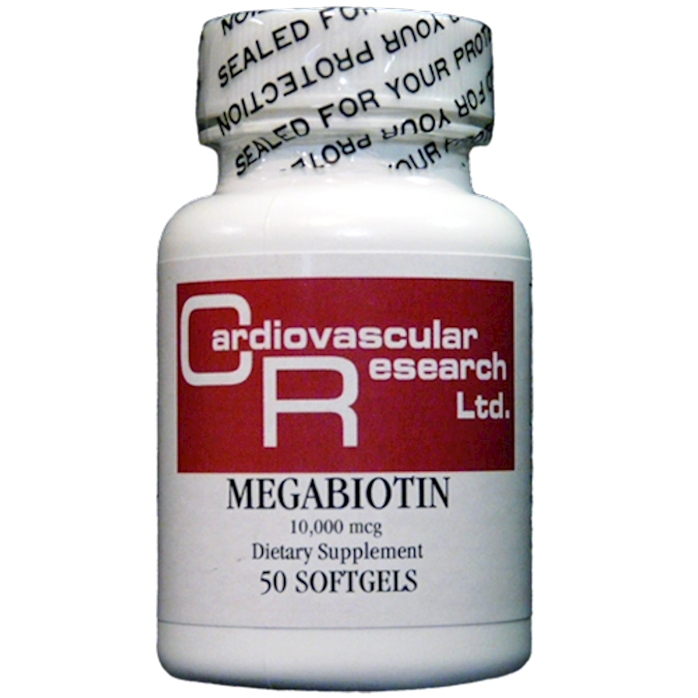 Megabiotin - 50 Softgels