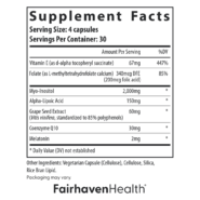 Alternative view of OvaBoost for Egg Quality - 120 capsules