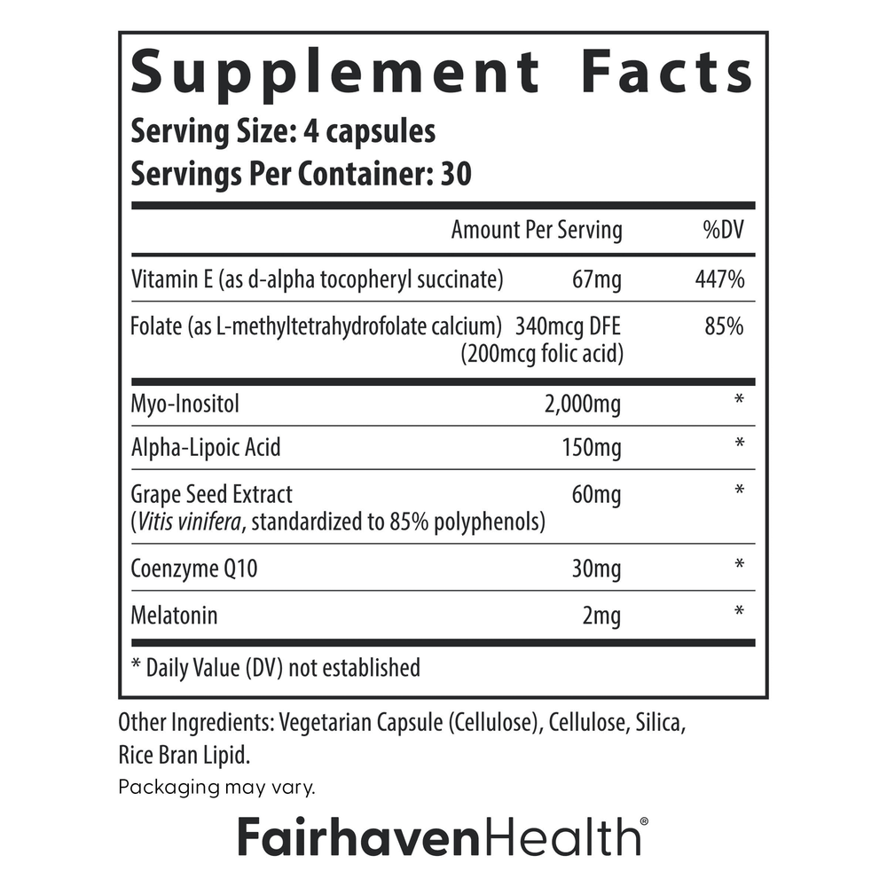 OvaBoost for Egg Quality - 120 capsules - Image 2