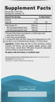 EPA Xtra - Lemon - 60 capsules - Image 3