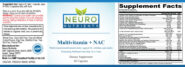 Alternative view of Multivitamin plus NAC - 60 capsules