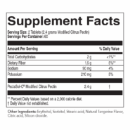 Alternative view of PectaSol-C Modified Citrus Pectin Chewable Tablets - Tangerine Flavor - 120 chewables