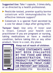 Colostrum-IgG - capsules  90 caps - Image 3