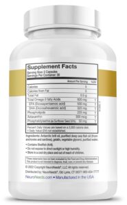OmegaNeeds (Krill and Fish Oil Blend) - 60 softgels - Image 2