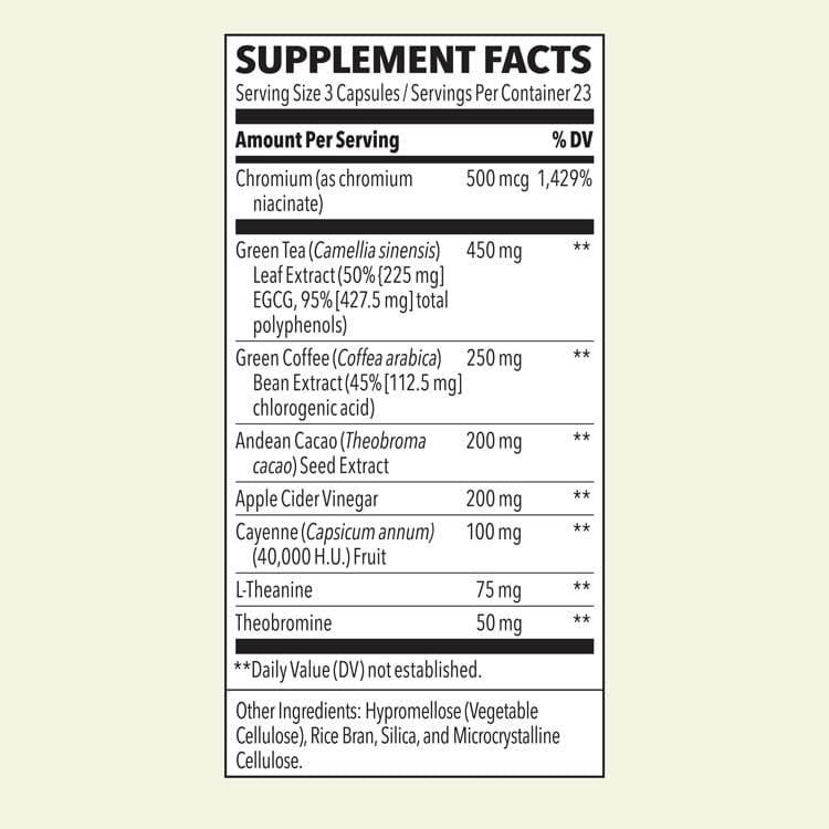 Metabolism - 70 capsules - Image 2