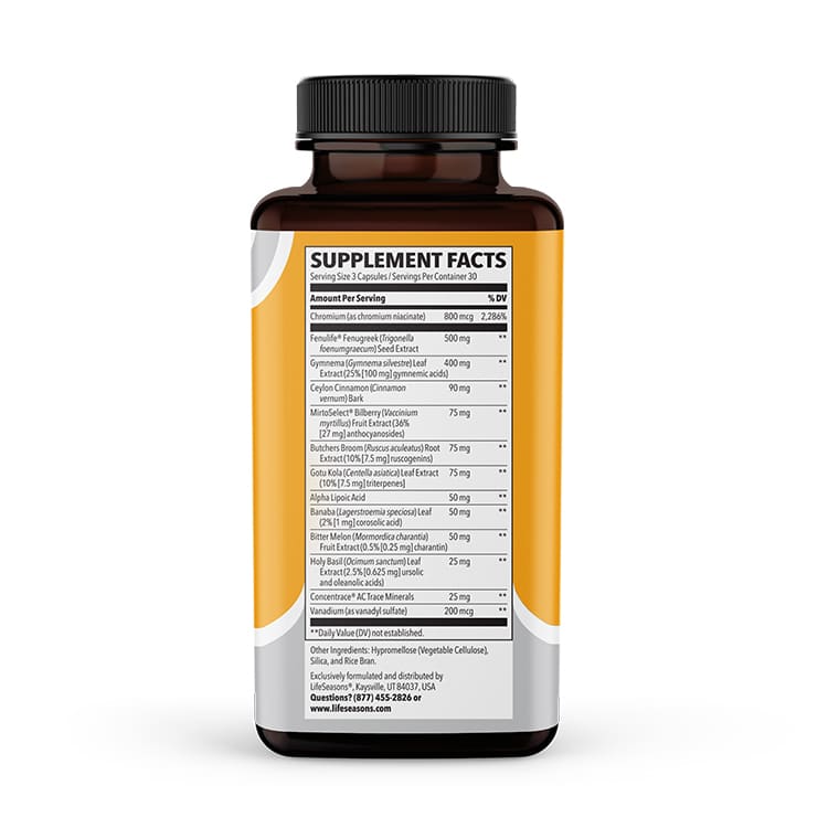 Glucose Stabili-T - 90 capsules - Image 3