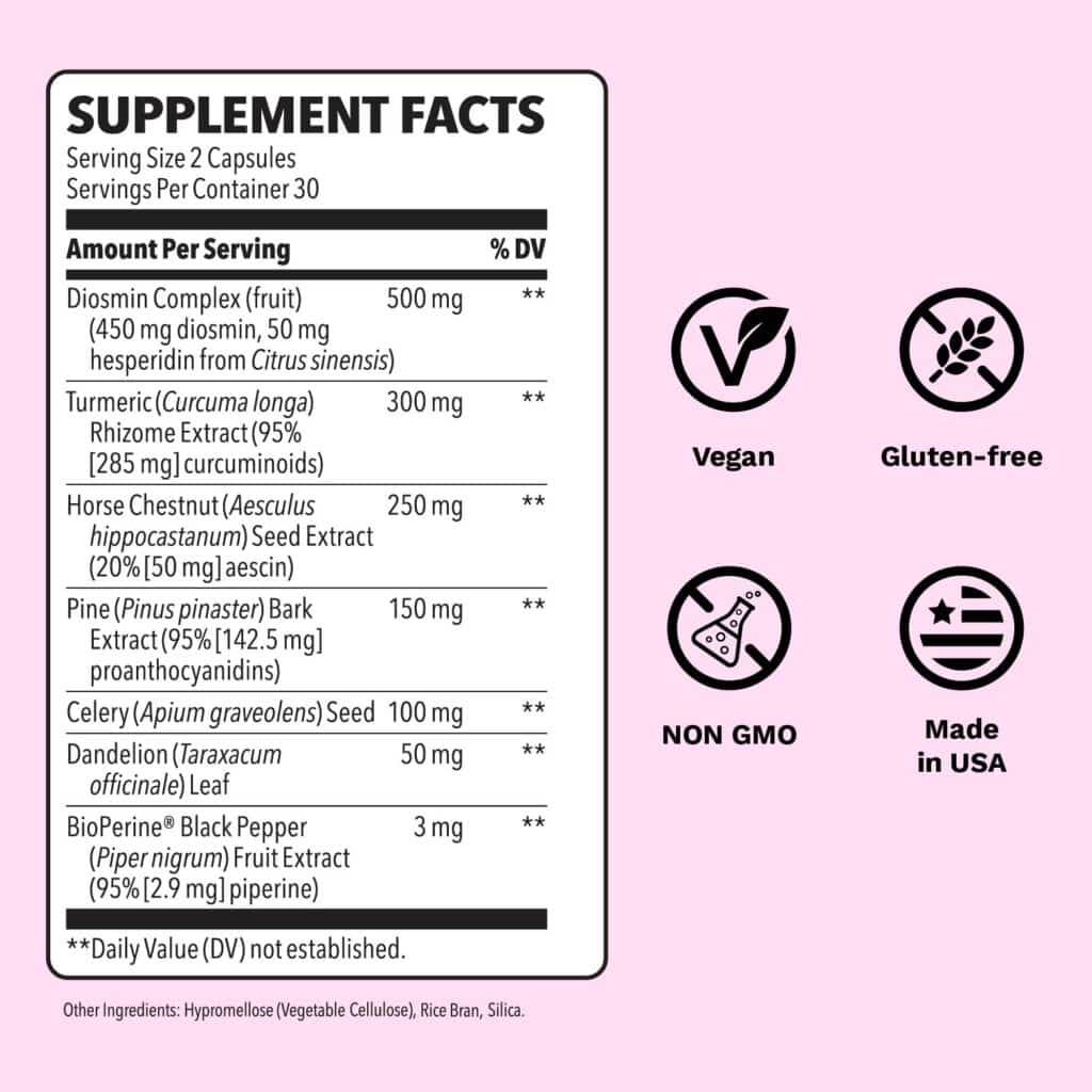 Leg Veins Tone-R - 60 capsules - Image 2