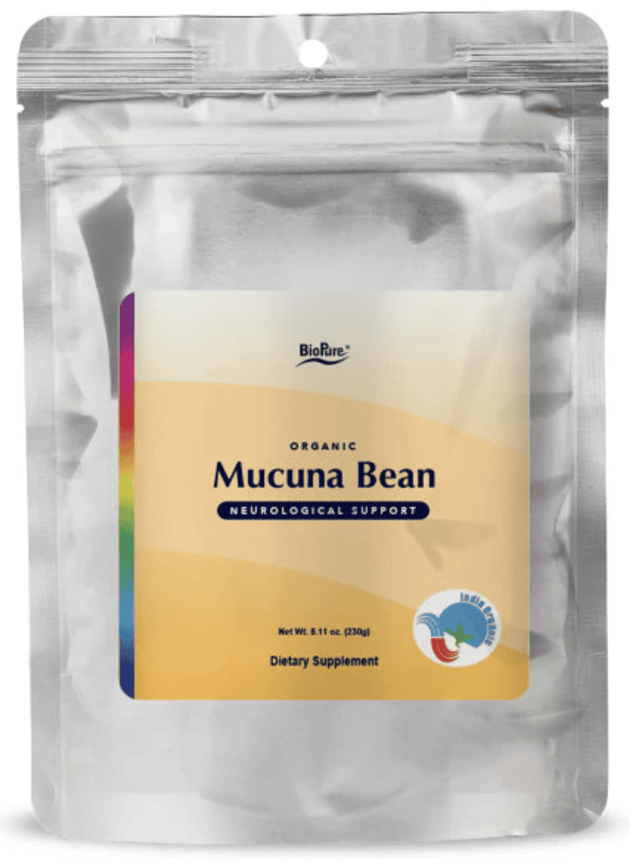 Mucuna Bean Powder (Organic) - 1/2 lb bag