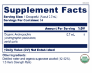 Alternative view of AndroGraphis Tincture - 2 fluid oz.