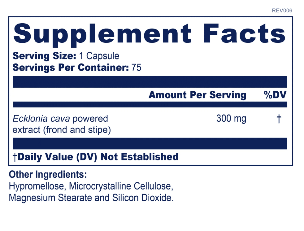 PC Ecklonia Cava - 75 Veggie capsules - Image 2