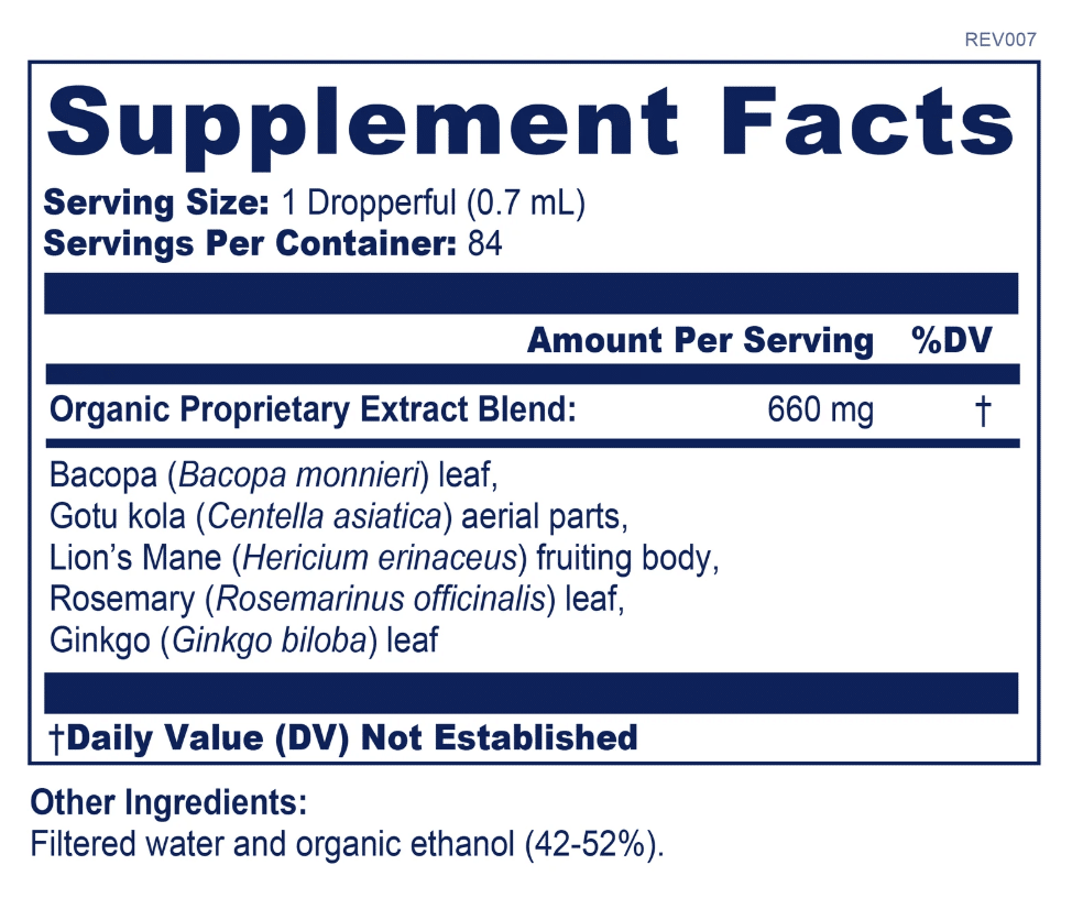 Brain Tincture - 2oz - Image 2
