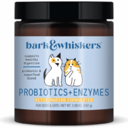 Bark & Whiskers® Probiotics + Enzymes for Cats and Dogs - 102 grams